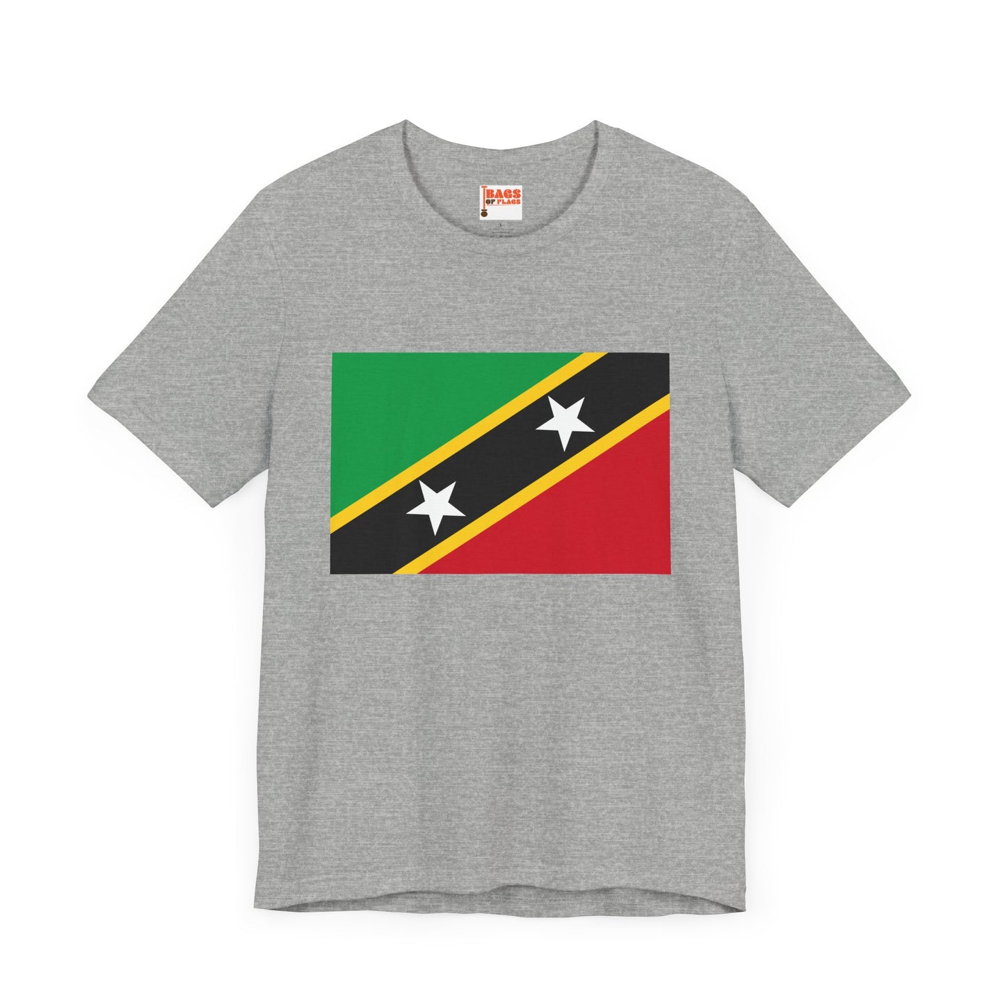 Saint Kitts and Nevis Flag on T-shirt