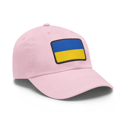 Ukraine Leather Patch Hat
