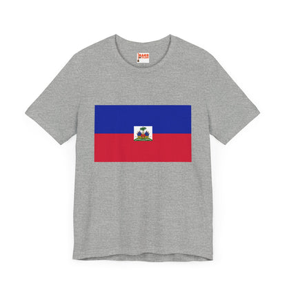 Haiti Flag on T-shirt