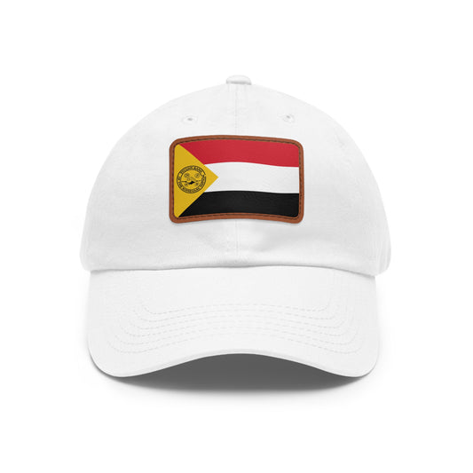 Kumeyaay Leather Patch Hat