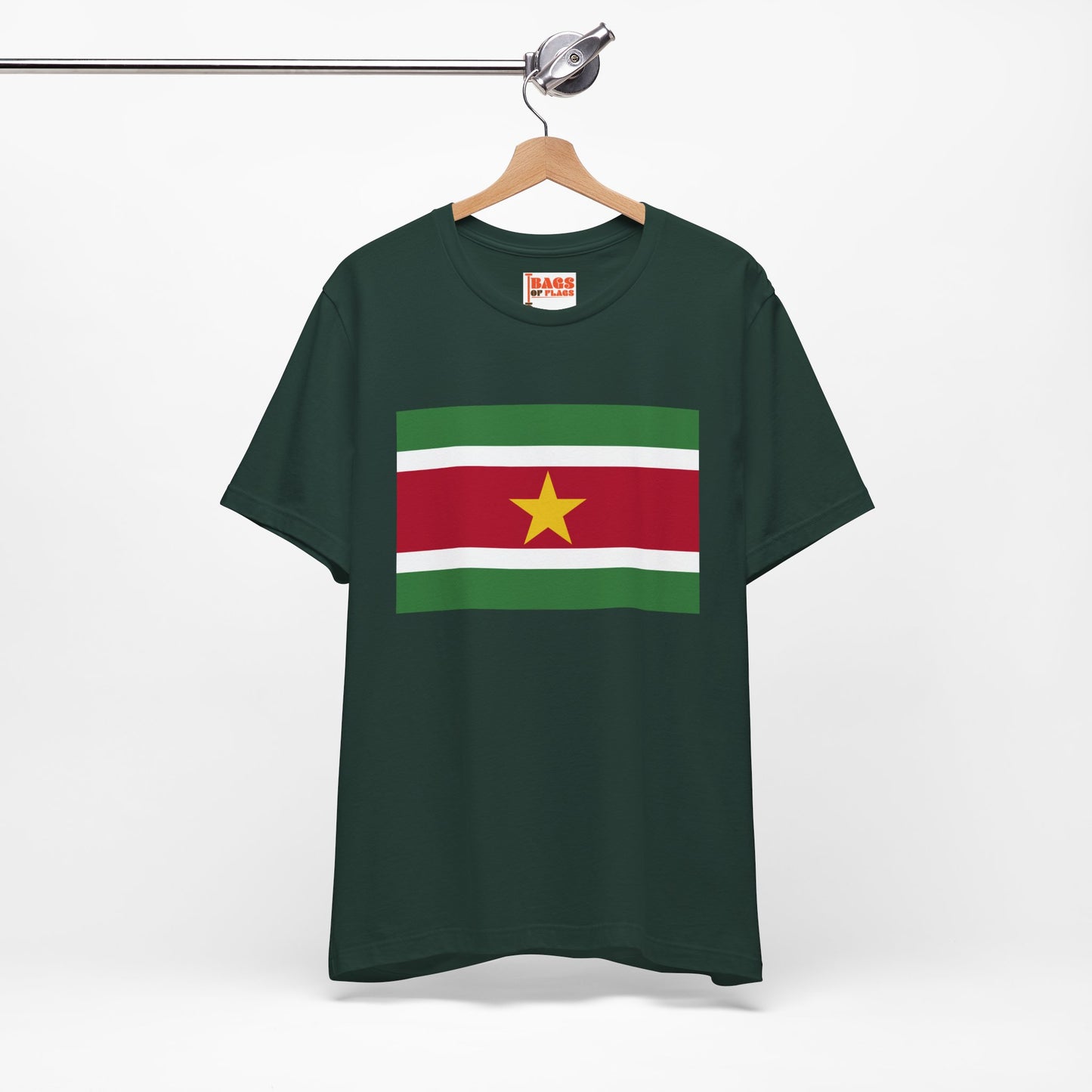 Suriname Flag on T-shirt