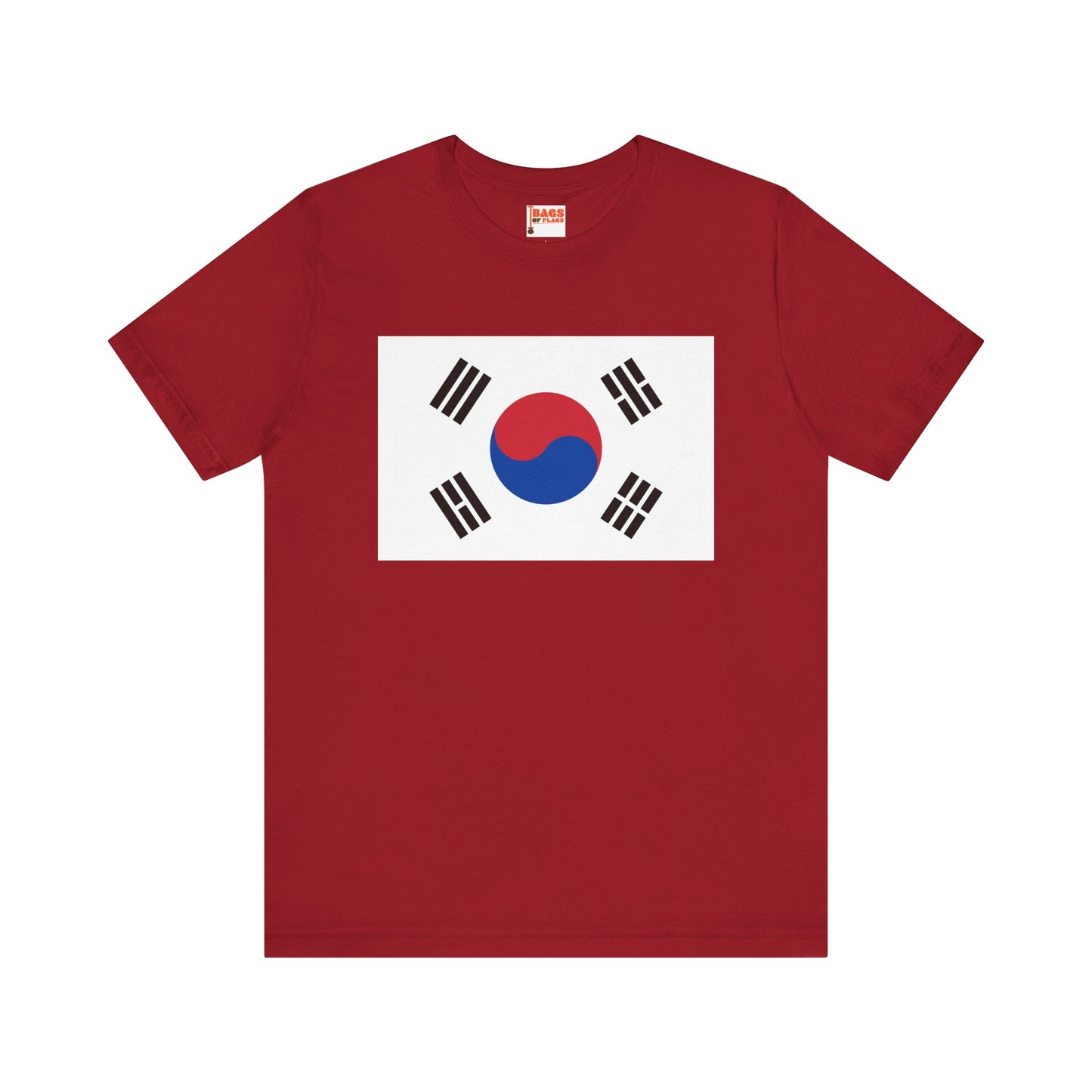 South Korea Flag on T-shirt