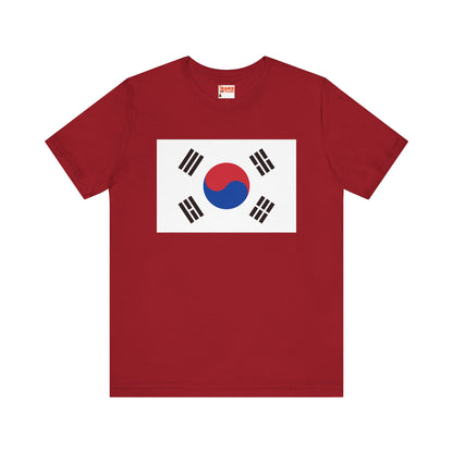 South Korea Flag on T-shirt