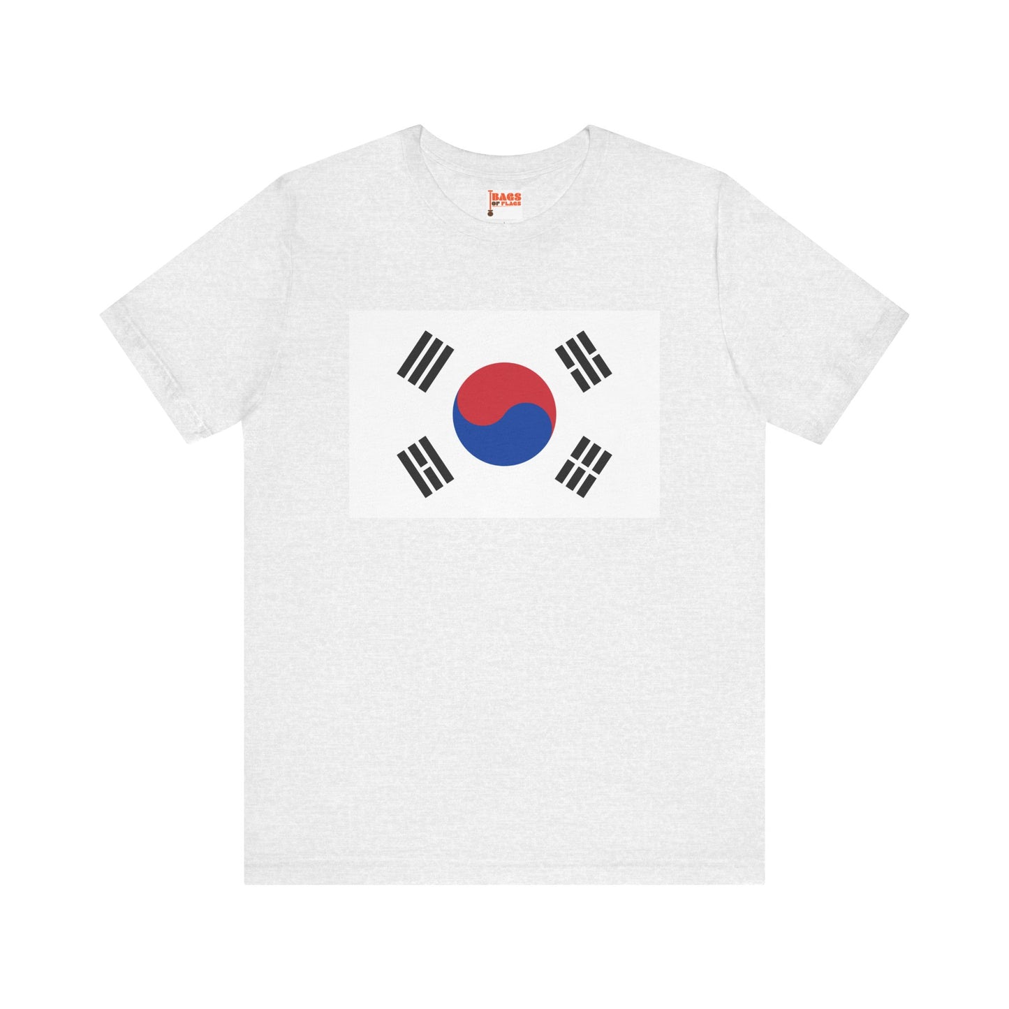 South Korea Flag on T-shirt