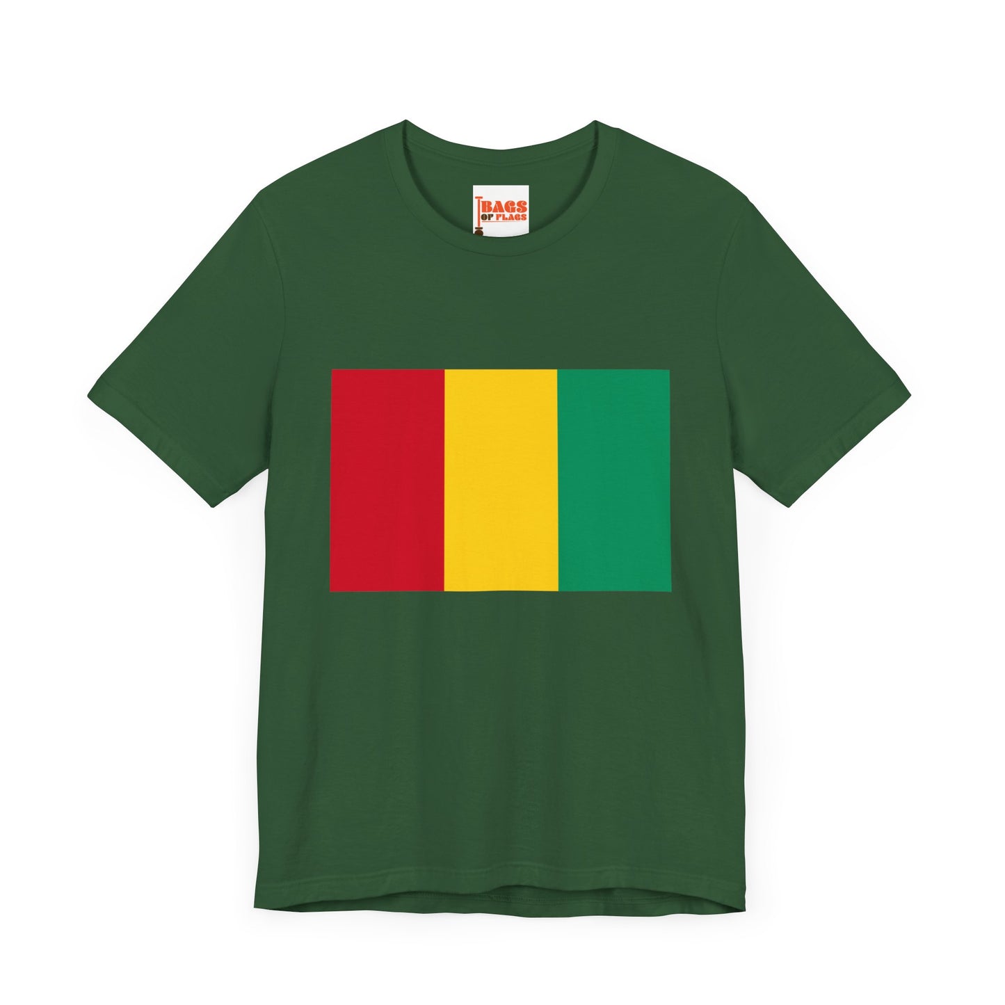 Guinea Flag on T-shirt