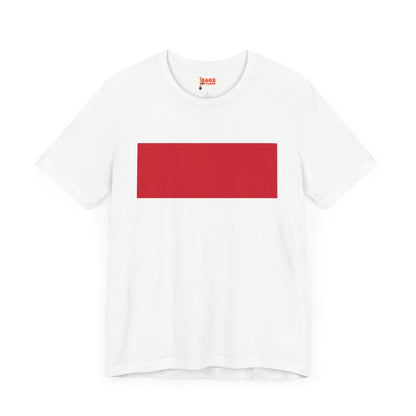 Monaco Flag on T-shirt