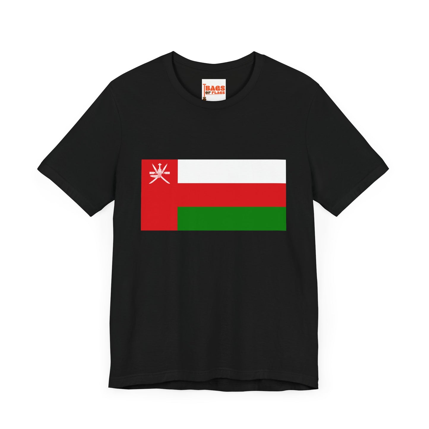 Oman Flag on T-shirt