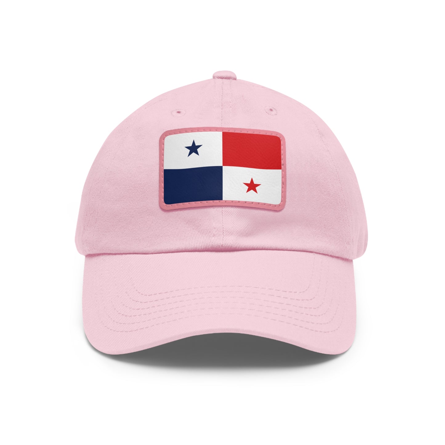 Panama Leather Patch Hat