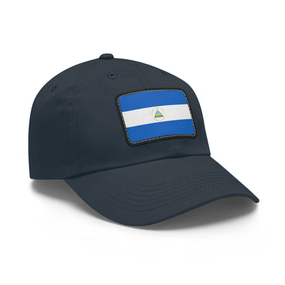 Nicaragua Leather Patch Hat