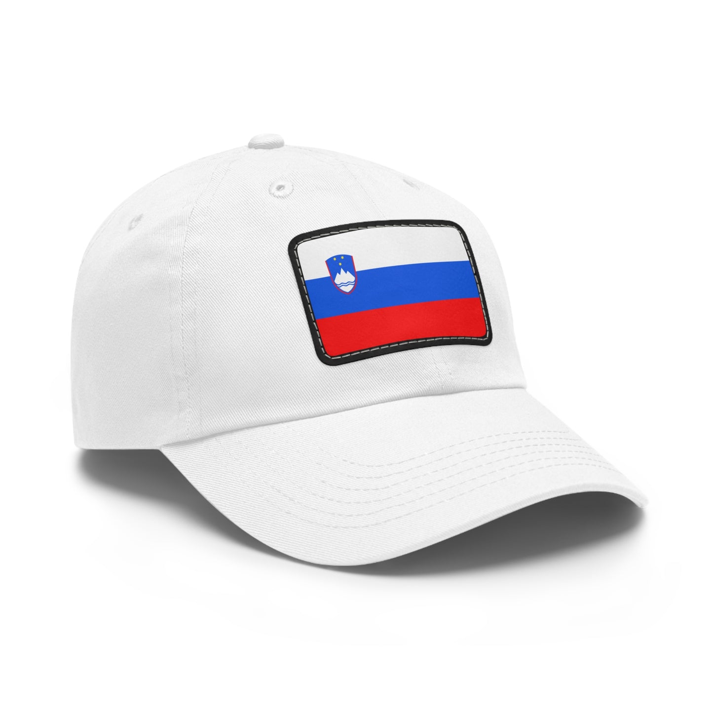 Slovenia Leather Patch Hat