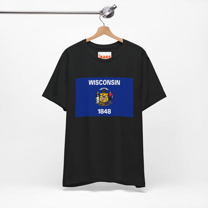 Wisconsin Flag T-shirts