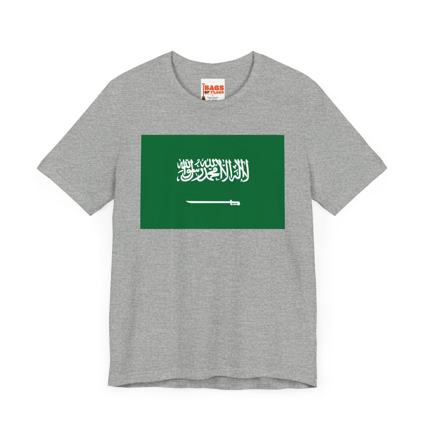 Saudi Arabia Flag on T-shirt