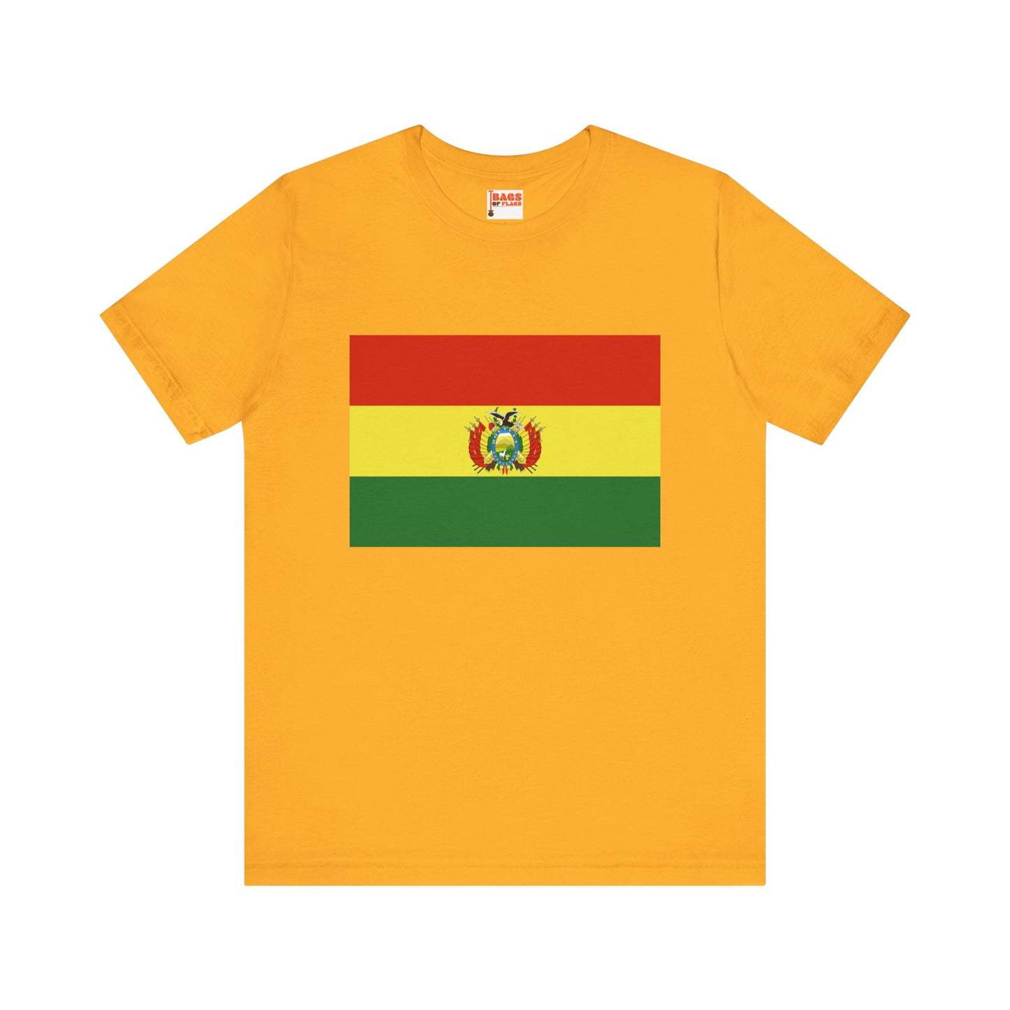 Bolivia Flag on T-shirt