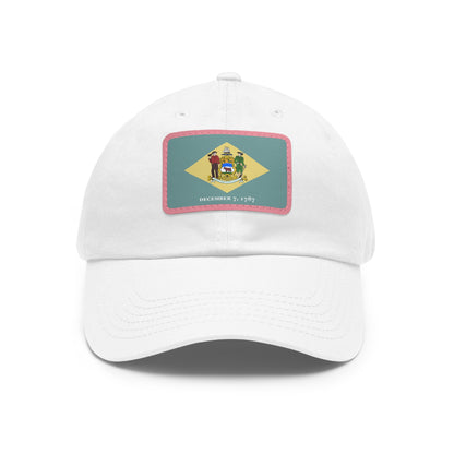 Delaware Leather Patch Hat