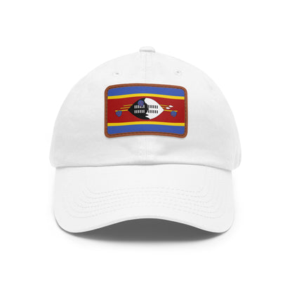 Eswatini Leather Patch Hat
