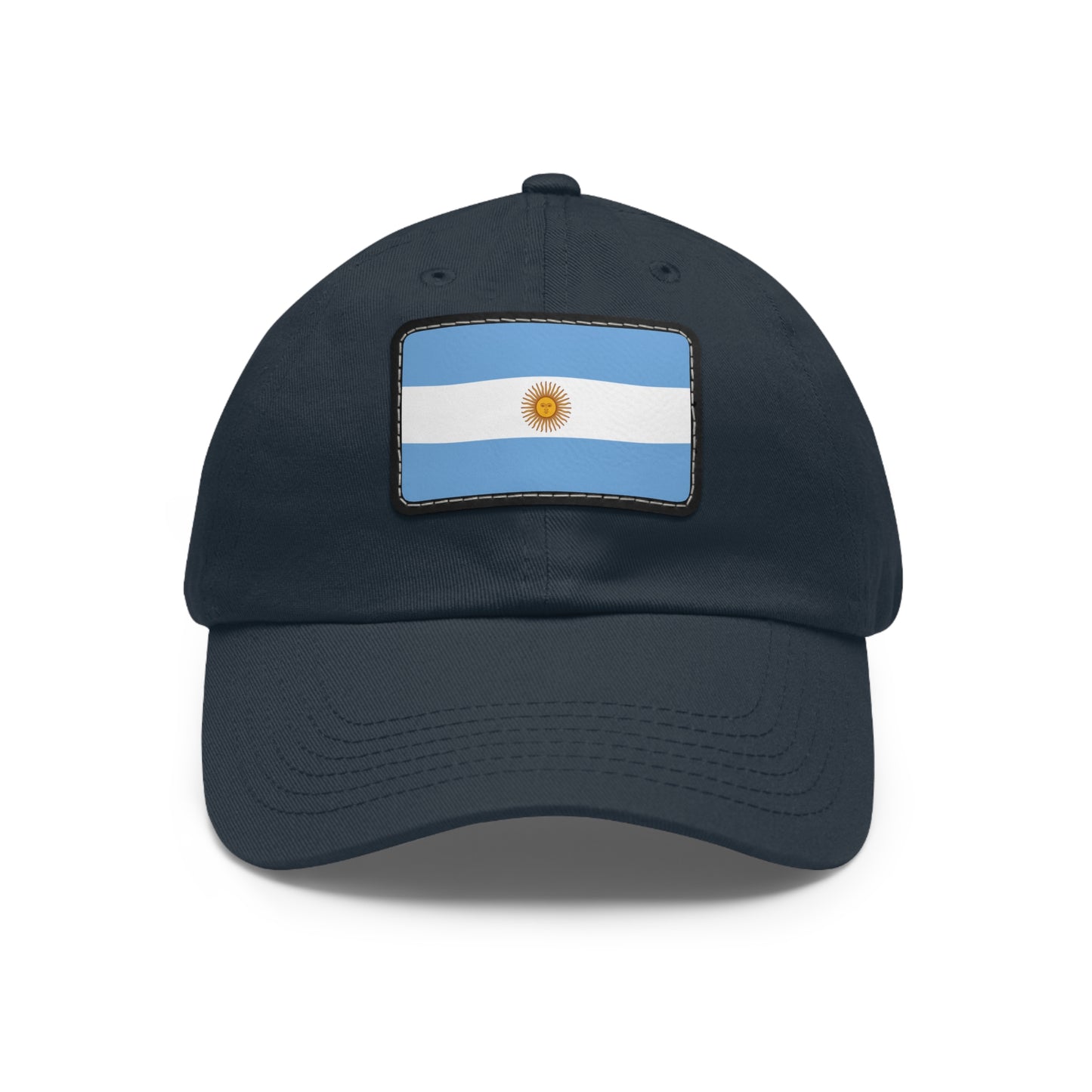 Argentina Leather Patch Hat