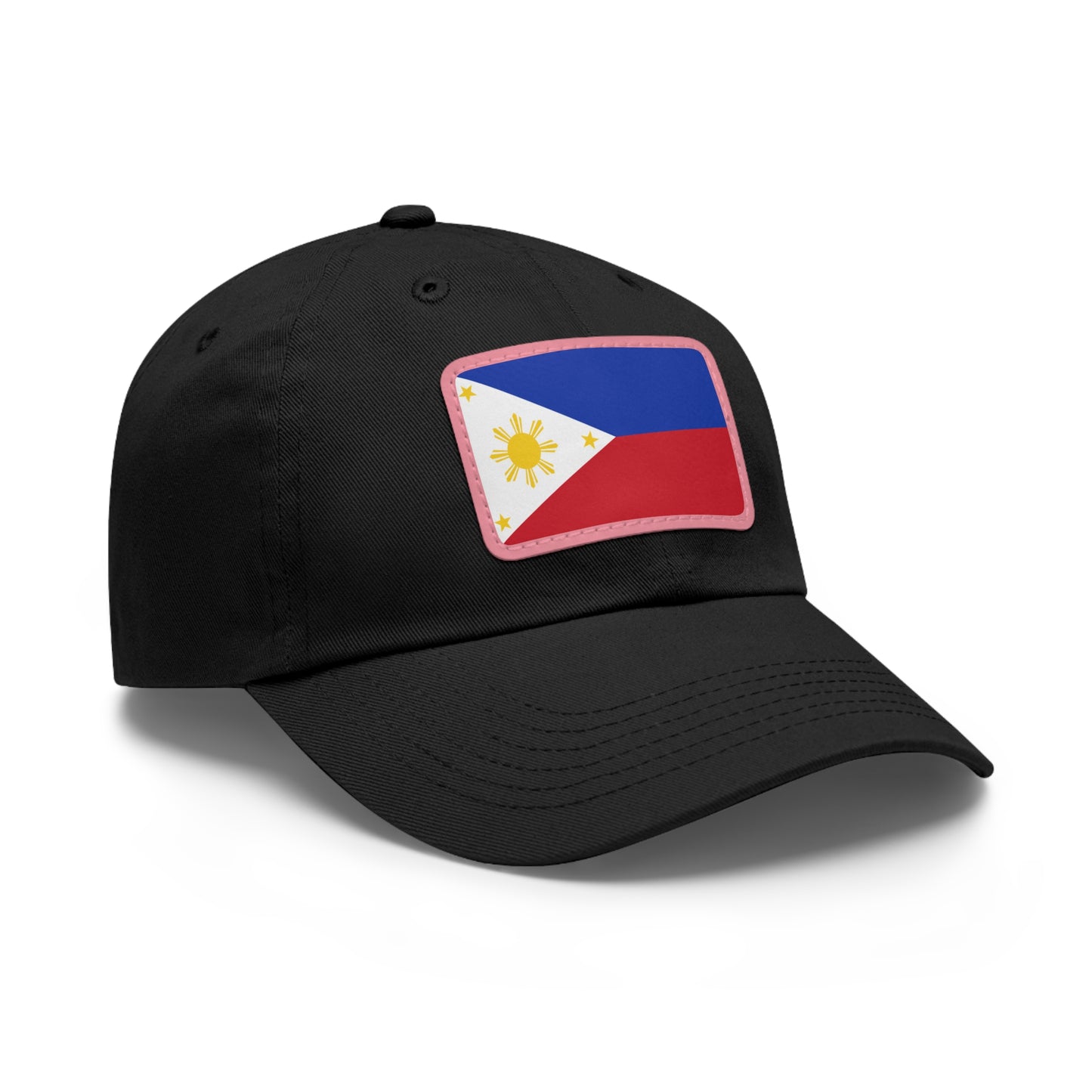 Philippines Leather Patch Hat