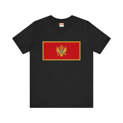 Montenegro Flag on T-shirt