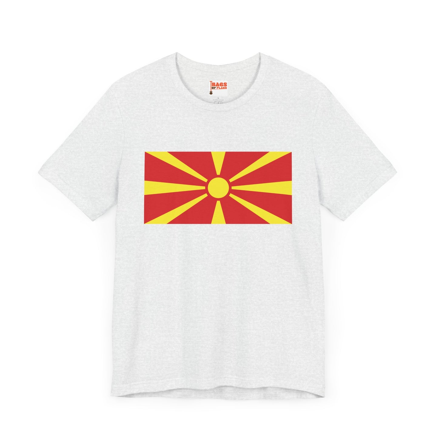 North Macedonia Flag on T-shirt