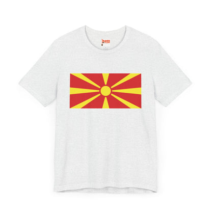 North Macedonia Flag on T-shirt