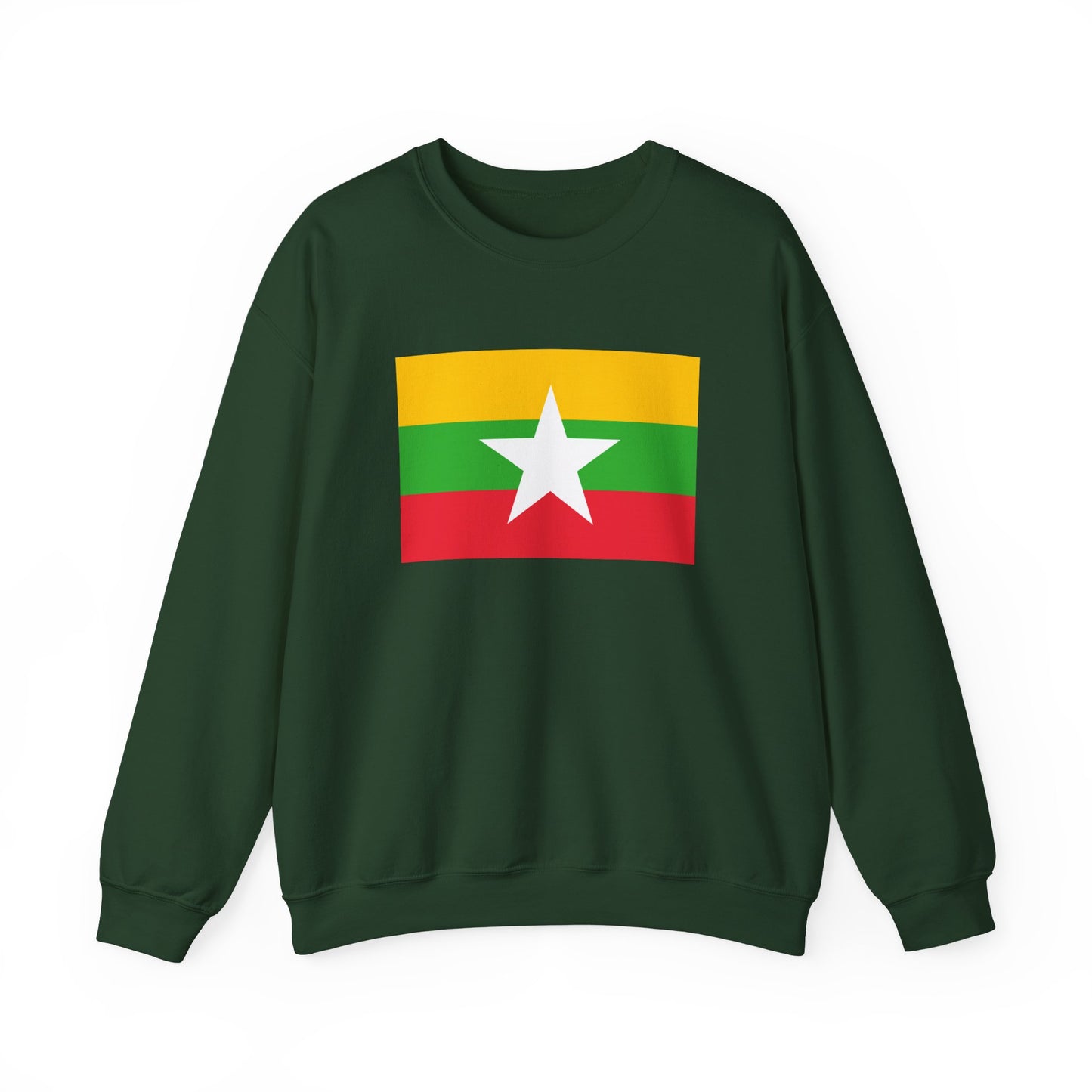 Myanmar Flag Sweatshirt