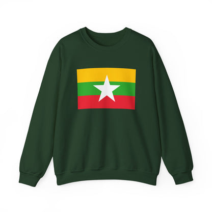Myanmar Flag Sweatshirt