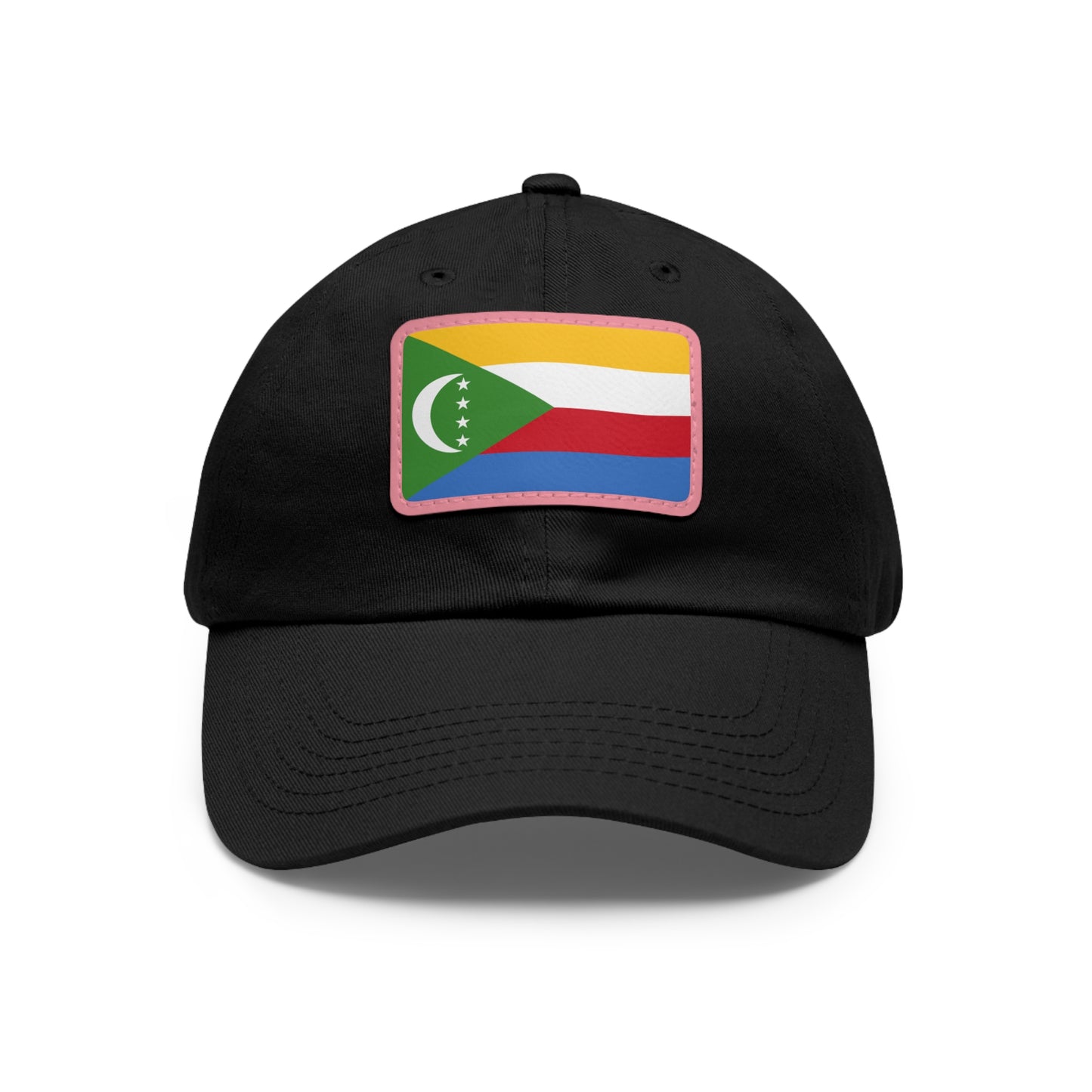 Comoros Leather Patch Hat