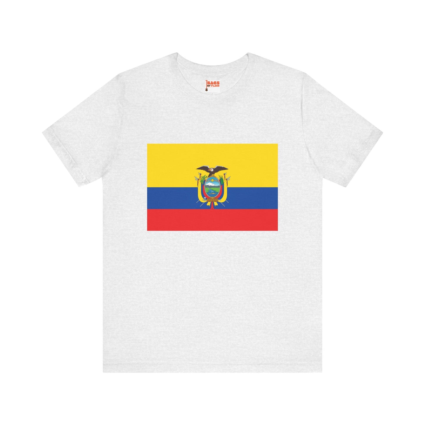 Ecuador Flag on T-shirt