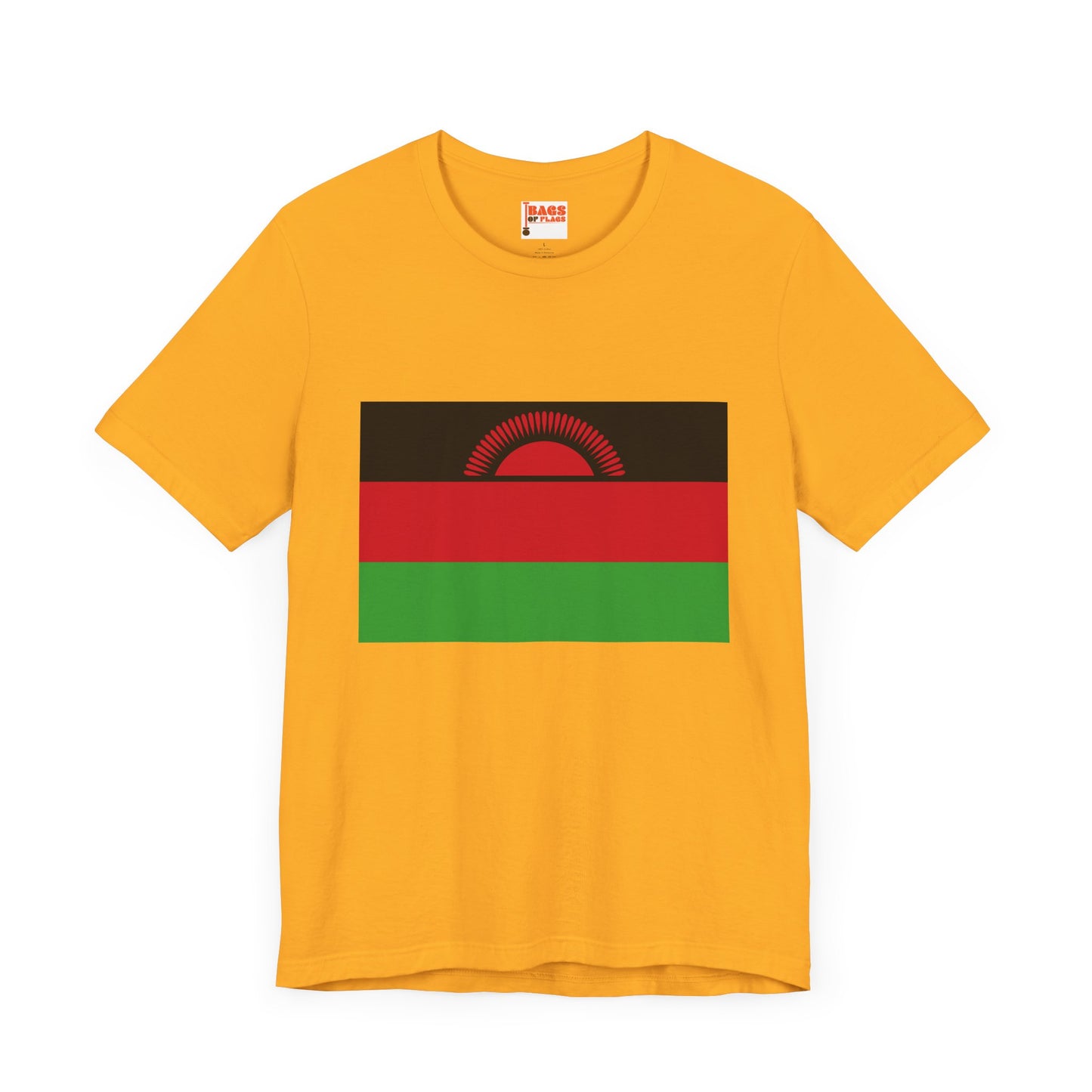 Malawi Flag on T-shirt