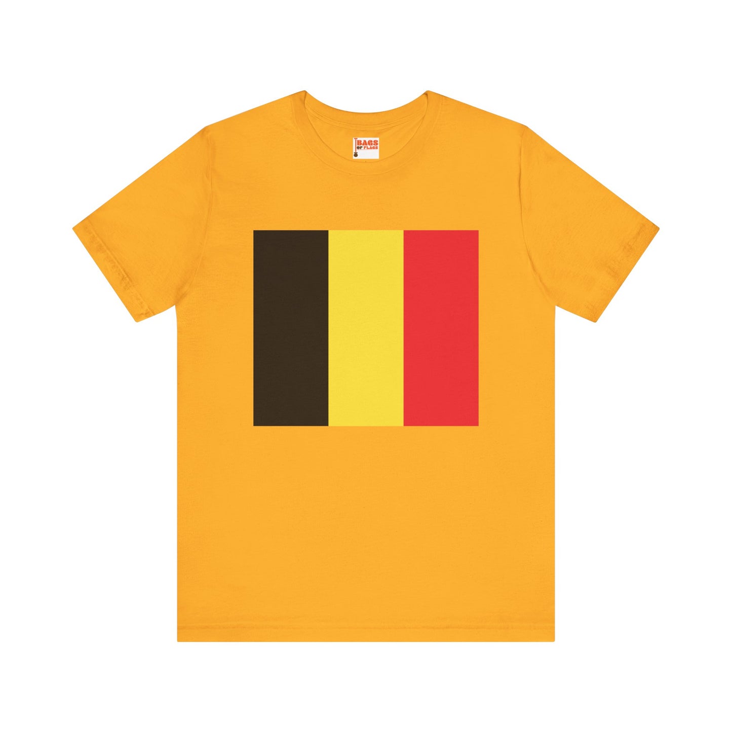 Belgium Flag on T-shirt