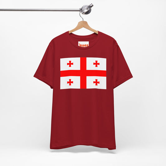 Georgia Flag on T-shirt