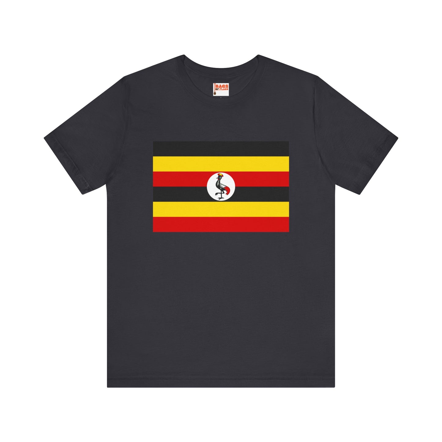 Uganda Flag on T-shirt