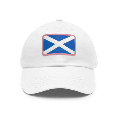 Scotland Leather Patch Hat