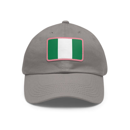 Nigeria Leather Patch Hat