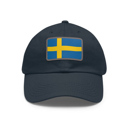 Sweden Leather Patch Hat