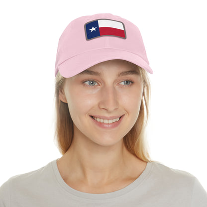 Texas Leather Patch Hat