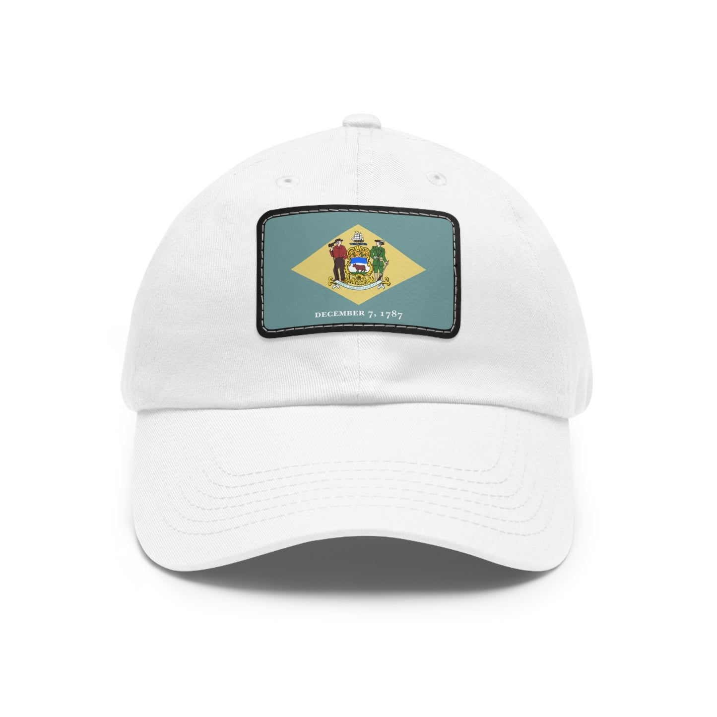 Delaware Leather Patch Hat
