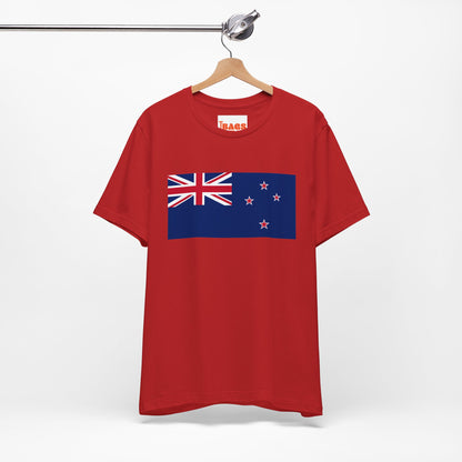 New Zealand Flag on T-shirt