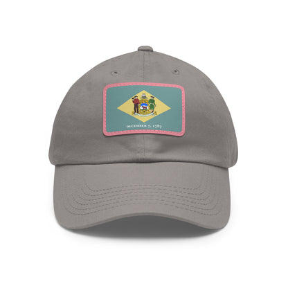 Delaware Leather Patch Hat