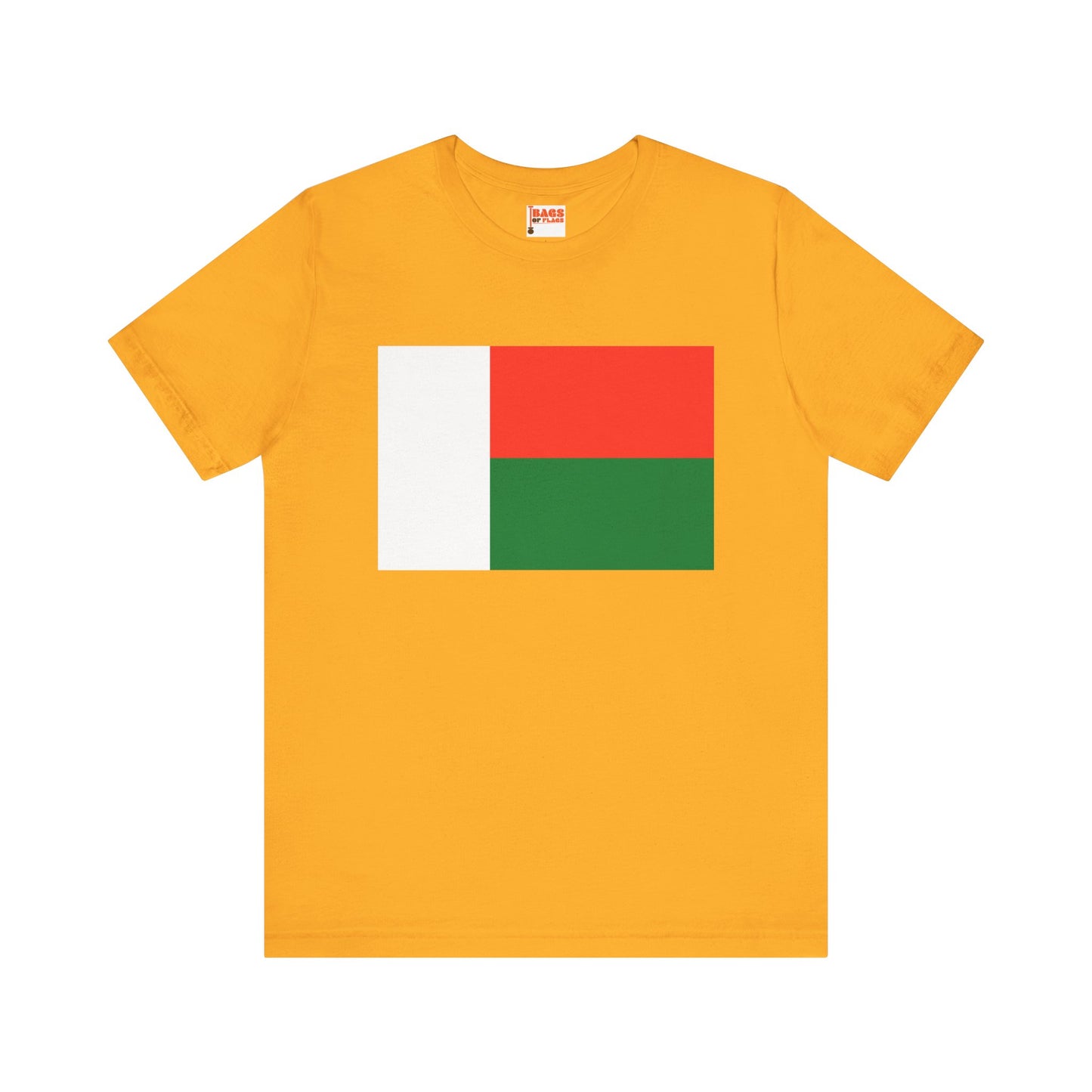 Madagascar Flag on T-shirt