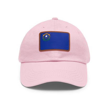 Nevada Leather Patch Hat