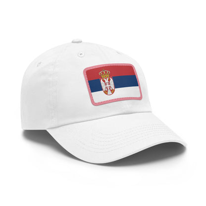 Serbia Leather Patch Hat
