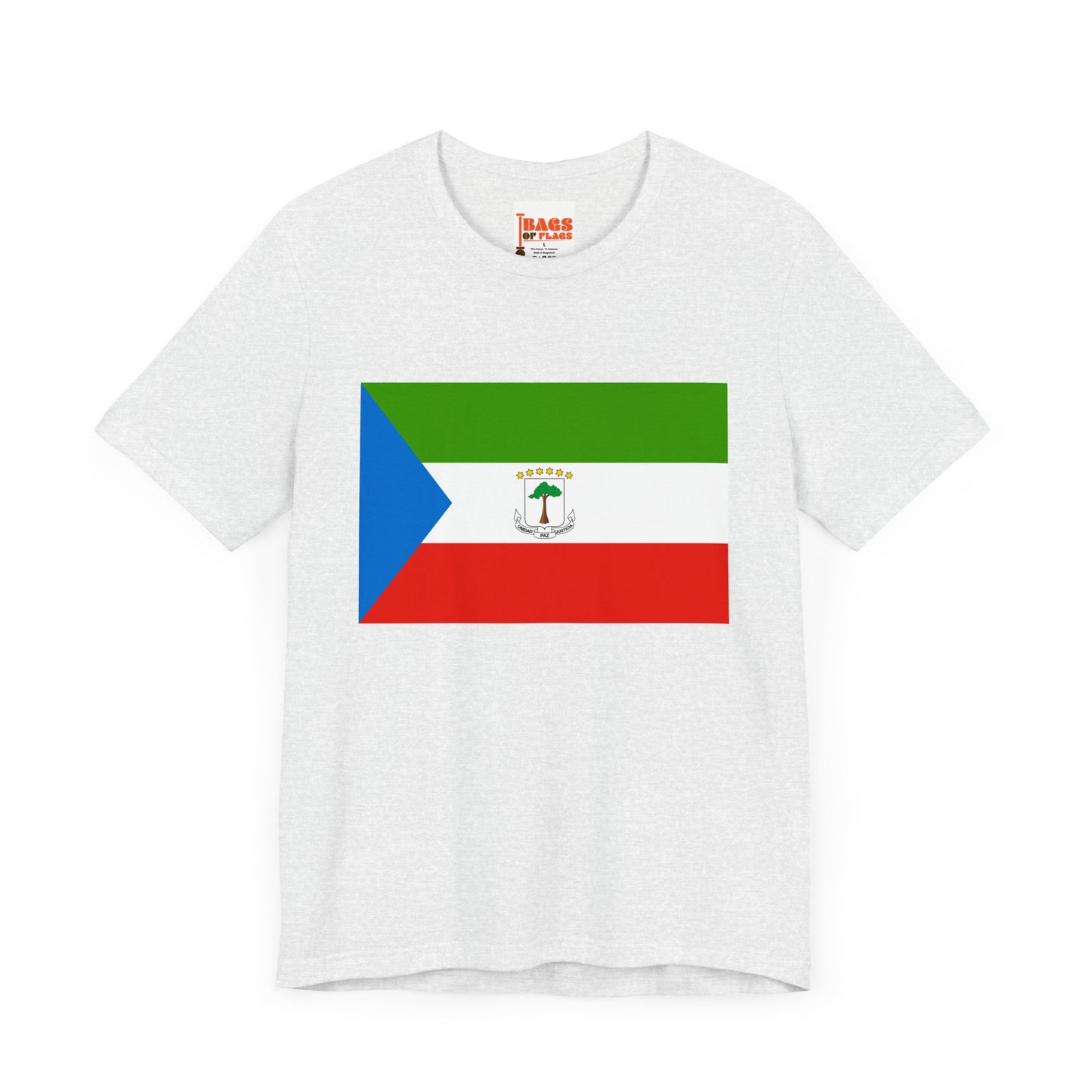 Equatorial Guinea Flag on T-shirt