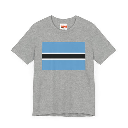 Botswana Flag on T-shirt