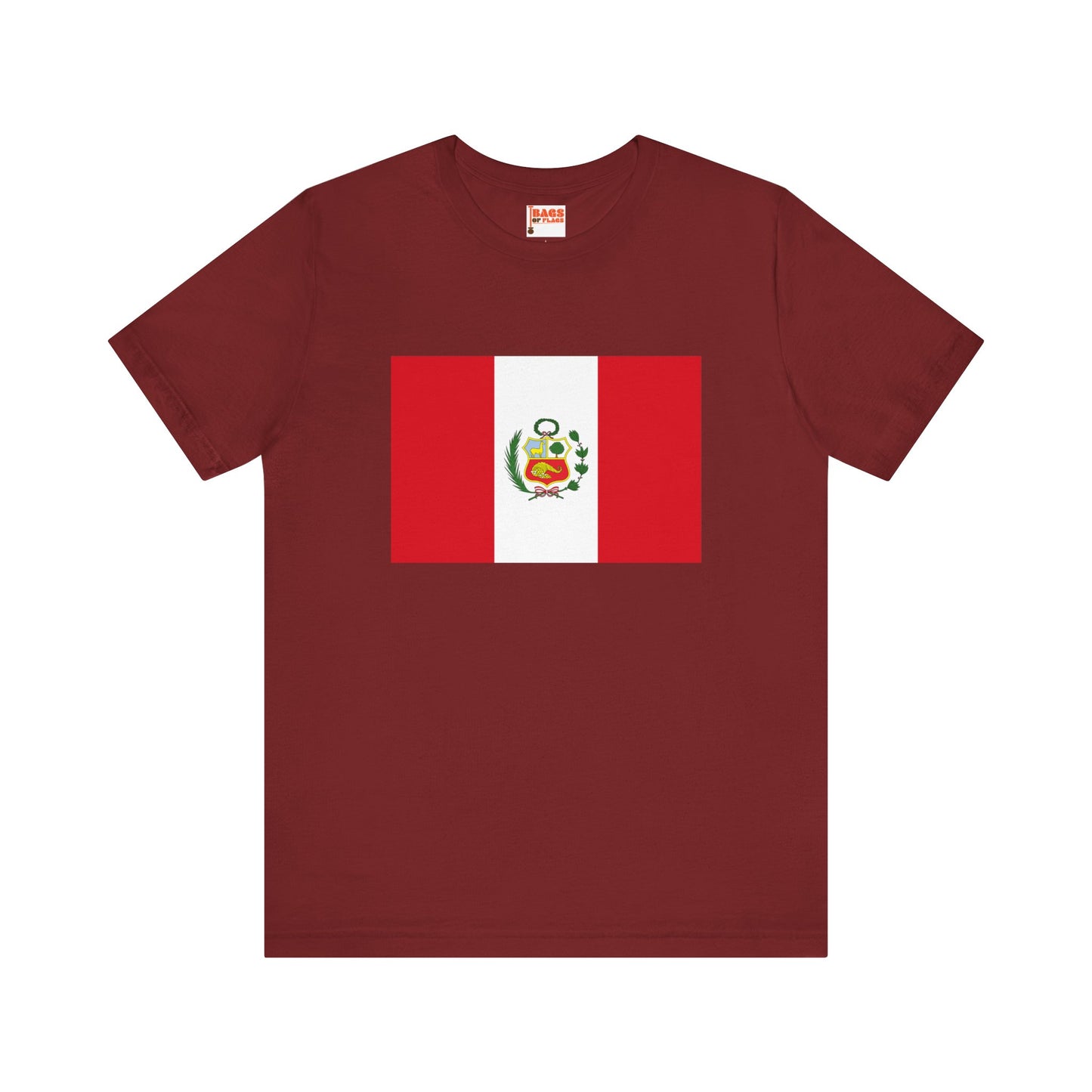 Peru Flag on T-shirt