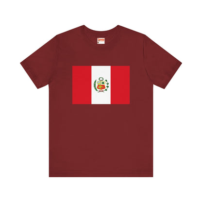 Peru Flag on T-shirt