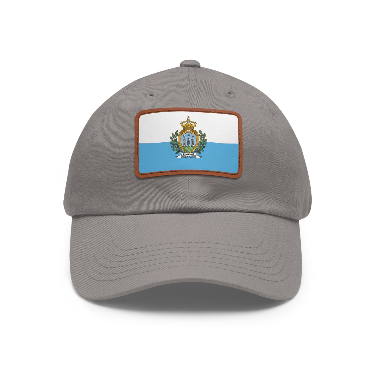 San Marino Leather Patch Hat