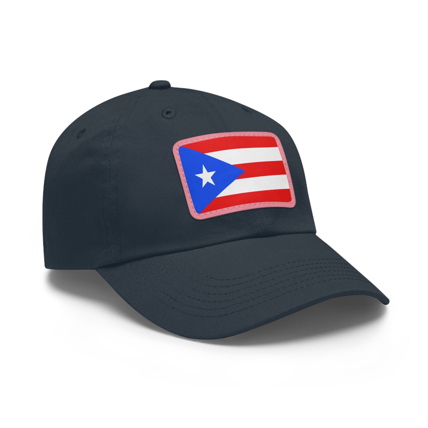 Puerto Rico Leather Patch Hat
