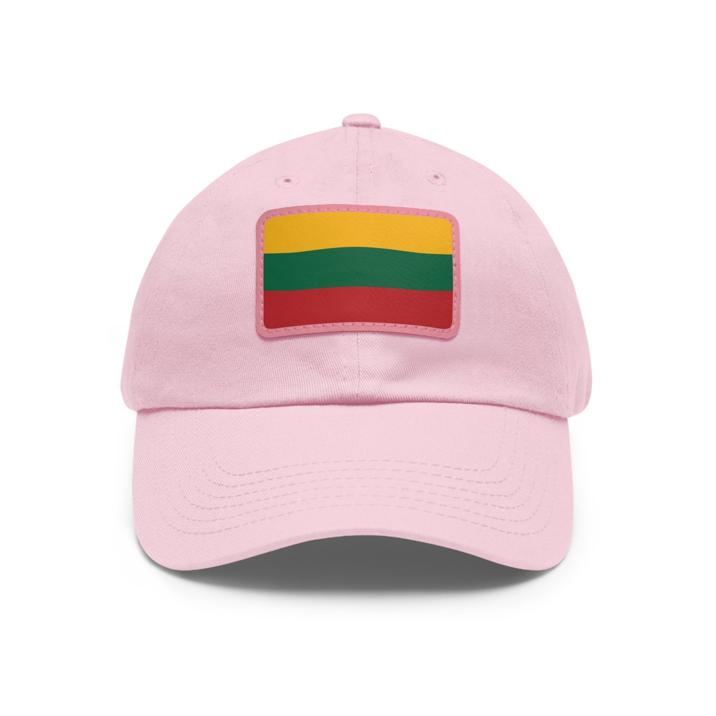 Lithuania Leather Patch Hat