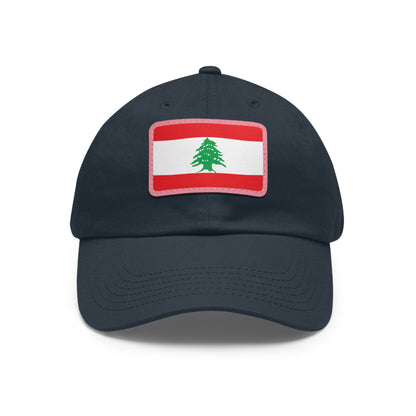 Lebanon Leather Patch Hat